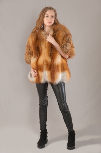 Куртка из меха лисицы Gold Fox